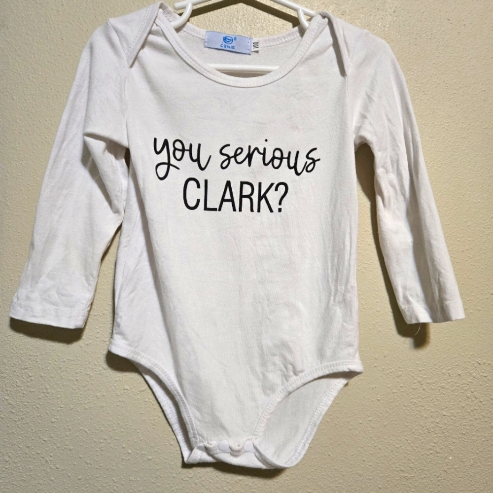 Christmas Vacation white bodysuit